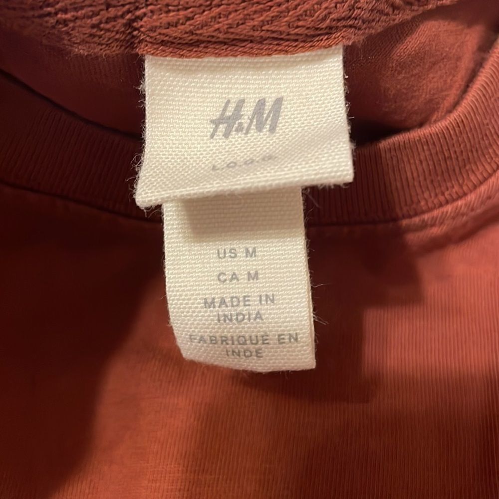 H&M L/S tee shirt tshirt medium - Picture 4 of 4